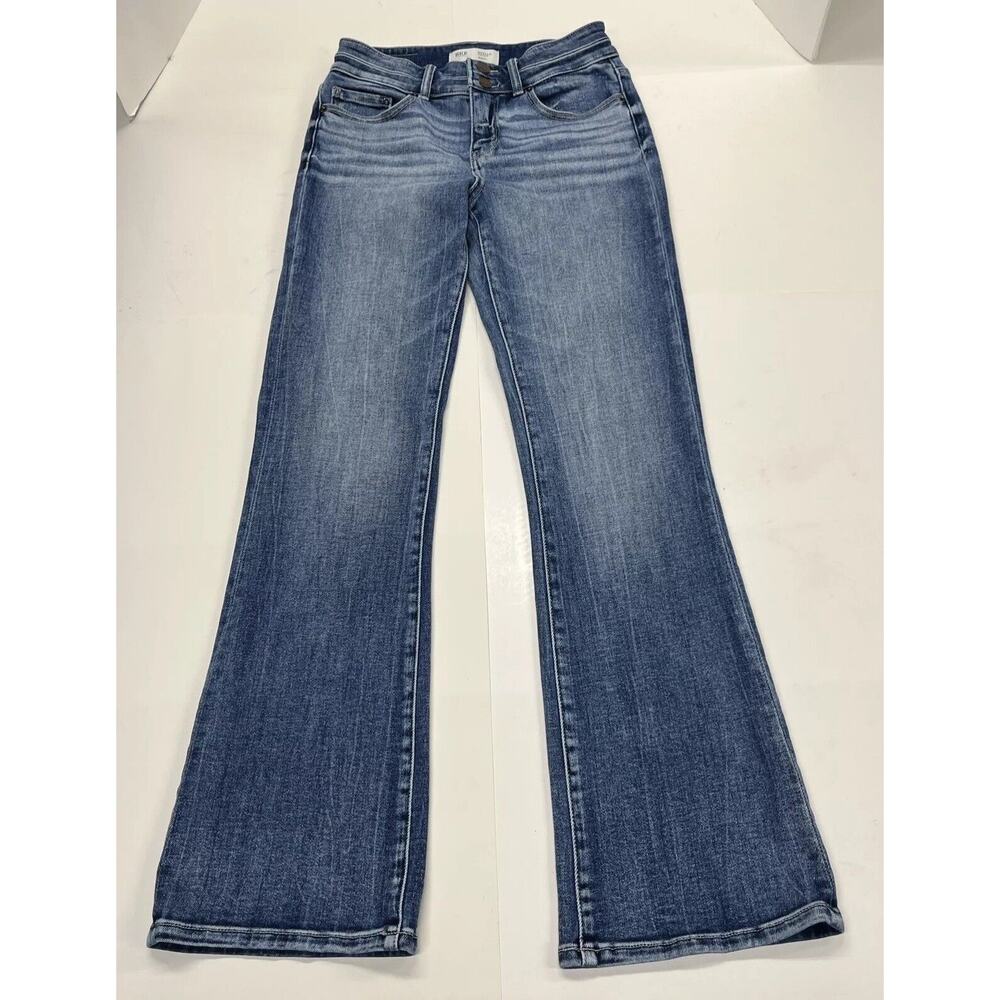 BKE Women's Boot Cut Jeans in Medium Blue Wash